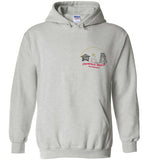 Devereux Beach, Marblehead v2 - Hoodie (FRONT LEFT & BACK PRINT)