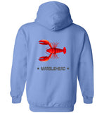 Lobster Marblehead - Hoodie (FRONT LEFT & BACK PRINT)