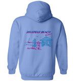 Devereux Beach, Marblehead v4 - Hoodie (FRONT LEFT & BACK PRINT)