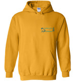 Devereux Beach, Marblehead v3 - Hoodie (FRONT LEFT & BACK PRINT)