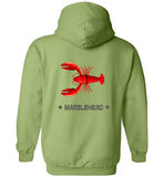 Lobster Marblehead - Hoodie (FRONT LEFT & BACK PRINT)