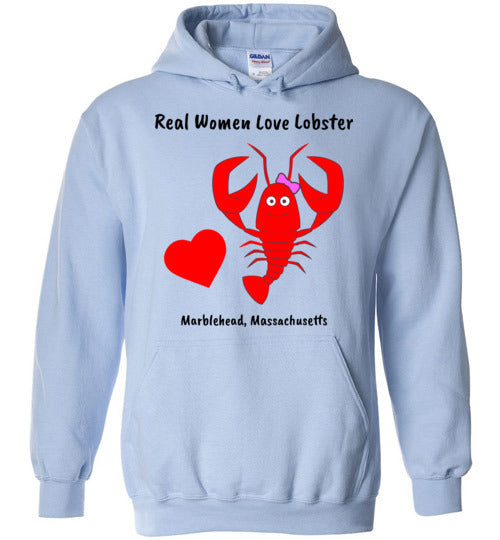 Real Women Love Lobster, Marblehead - Hoodie