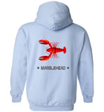 Lobster Marblehead - Hoodie (FRONT LEFT & BACK PRINT)