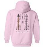 Marblehead Lighthouse Plan - Hoodie (FRONT LEFT & BACK PRINT)