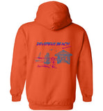 Devereux Beach, Marblehead v4 - Hoodie (FRONT LEFT & BACK PRINT)