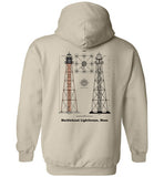 Marblehead Lighthouse Plan - Hoodie (FRONT LEFT & BACK PRINT)