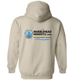 MarbleheadMementos.com Logo - Hoodie (Front & Back Print)