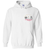 Devereux Beach, Marblehead v2 - Hoodie (FRONT LEFT & BACK PRINT)