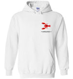 Lobster Marblehead - Hoodie (FRONT LEFT & BACK PRINT)