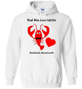 Real Men Love Lobster, Marblehead - Hoodie