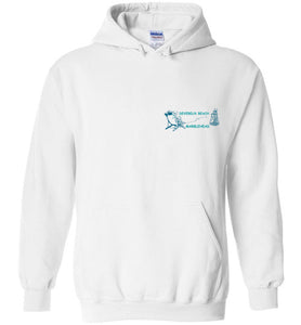 Devereux Beach, Marblehead v3 - Hoodie (FRONT LEFT & BACK PRINT)