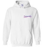 Devereux Beach, Marblehead v4 - Hoodie (FRONT LEFT & BACK PRINT)