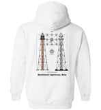 Marblehead Lighthouse Plan - Hoodie (FRONT LEFT & BACK PRINT)