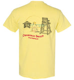 Devereux Beach, Marblehead v2 - T-Shirt (FRONT LEFT & BACK PRINT) - Gildan