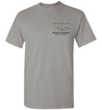 Birthplace of Marine Aviation - Marblehead T-Shirt (FRONT LEFT & BACK PRINT) - Gildan