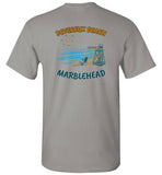 Devereux Beach, Marblehead v1 - T-Shirt (FRONT LEFT & BACK PRINT) - Gildan