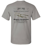 Birthplace of Marine Aviation - Marblehead T-Shirt (FRONT LEFT & BACK PRINT) - Gildan