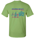 Devereux Beach, Marblehead v4 - T-Shirt (FRONT LEFT & BACK PRINT) - Gildan