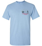 Devereux Beach, Marblehead v2 - T-Shirt (FRONT LEFT & BACK PRINT) - Gildan