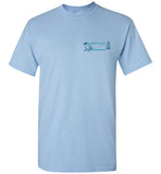 Devereux Beach, Marblehead v3 - T-Shirt (FRONT LEFT & BACK PRINT) Gildan