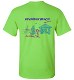 Devereux Beach, Marblehead v4 - T-Shirt (FRONT LEFT & BACK PRINT) - Gildan