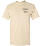 Destination Marblehead - USS Constitution - T-Shirt (LEFT FRONT & BACK PRINT) - Gildan