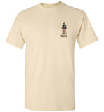 Marblehead Lighthouse T-Shirt (LEFT CHEST - FRONT ONLY PRINT) - Gildan