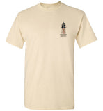 Marblehead Lighthouse Plan - T-Shirt (FRONT LEFT & BACK PRINT) Gildan