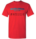 Marblehead Massachusetts Activities - T-Shirt, Gildan