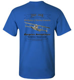 Birthplace of Marine Aviation - Marblehead T-Shirt (FRONT LEFT & BACK PRINT) - Gildan