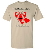 Real Men Love Lobster, Marblehead - T-Shirt - Gildan