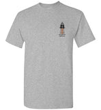 Marblehead Lighthouse T-Shirt (LEFT CHEST - FRONT ONLY PRINT) - Gildan