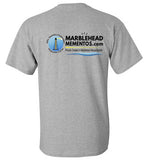 MarbleheadMementos.com Logo - T-Shirt (Front & Back Print) Gildan
