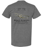 Birthplace of Marine Aviation - Marblehead T-Shirt (FRONT LEFT & BACK PRINT) - Gildan