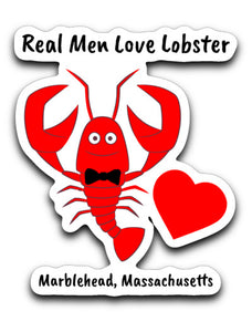 Real Men Love Lobster - Decal