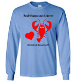 Real Women Love Lobster - Long Sleeve T-Shirt - by Gildan