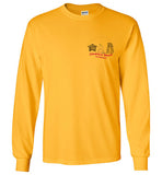 Devereux Beach, Marblehead v2 - Long Sleeve T-Shirt (FRONT LEFT & BACK PRINT) - Gildan