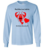 Real Men Love Lobster, Marblehead - Long Sleeve T-Shirt - by Gildan