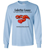 Lobster Lover- What Happens in Marblehead, Stays in Marblehead - Long Sleeve T-Shirt - by Gildan