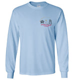 Devereux Beach, Marblehead v2 - Long Sleeve T-Shirt (FRONT LEFT & BACK PRINT) - Gildan