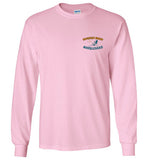 Devereux Beach, Marblehead v1 - Long Sleeve T-Shirt (FRONT LEFT & BACK PRINT) - Gildan