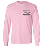 Birthplace of Marine Aviation - Marblehead - Long Sleeve T-Shirt (LEFT CHEST - FRONT ONLY PRINT) - by Gildan