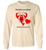 Real Men Love Lobster, Marblehead - Long Sleeve T-Shirt - by Gildan