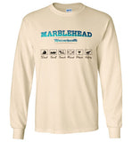 Marblehead Masssachusetts Activities - Long Sleeve T-Shirt, Gildan