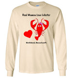 Real Women Love Lobster - Long Sleeve T-Shirt - by Gildan