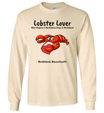 Lobster Lover- What Happens in Marblehead, Stays in Marblehead - Long Sleeve T-Shirt - by Gildan