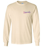 Devereux Beach, v4, Marblehead  - Long Sleeve T-Shirt (LEFT FRONT & BACK PRINT) - Gildan