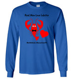 Real Men Love Lobster, Marblehead - Long Sleeve T-Shirt - by Gildan