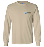 MarbleheadMementos.com Logo - Long Sleeve T-Shirt (Front & Back Print) Gildan