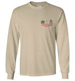 Devereux Beach, Marblehead v2 - Long Sleeve T-Shirt (FRONT LEFT & BACK PRINT) - Gildan